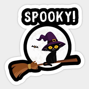 spooky cats Sticker